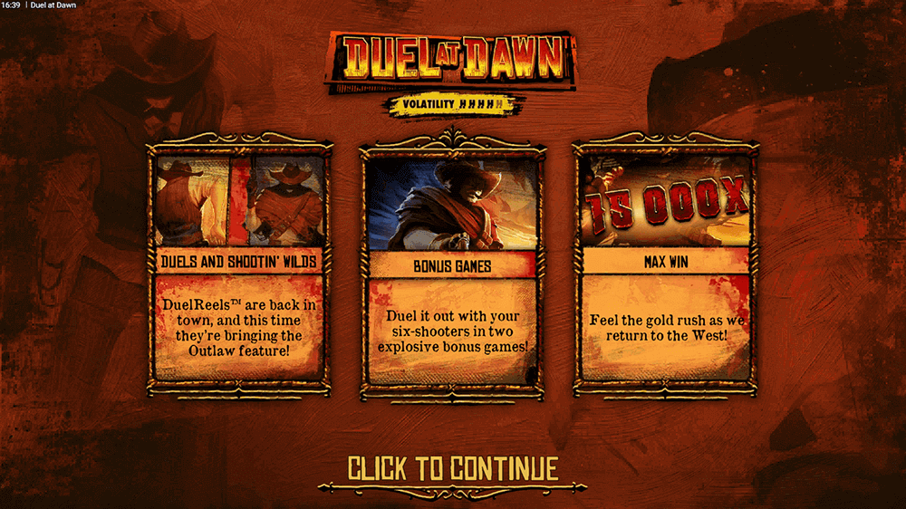 Duel at Dawn Rules